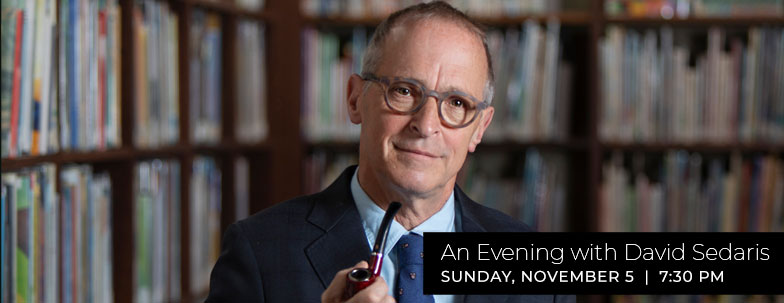 David Sedaris on November 5
